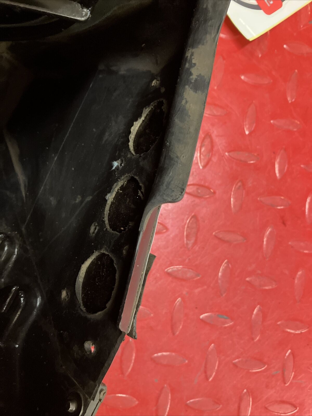 Honda CR250R 1988 airbox air box cleaner filter housing boot 2