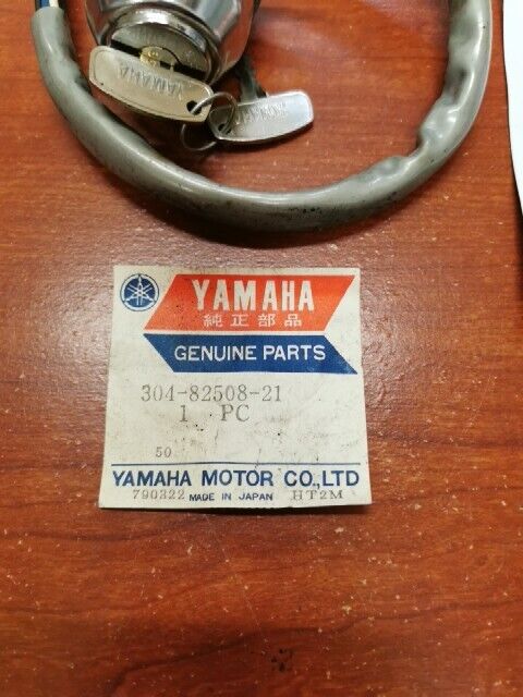 NOS Yamaha MAIN IGNITION SWITCH 304-82508-21-00 SUB 304-82508-20-00 Y109