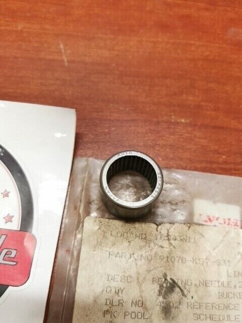 NOS Honda 1988 CR250R NEEDLE BEARING 91078-KS7-831 SUB. 91078-KS7-833 H71