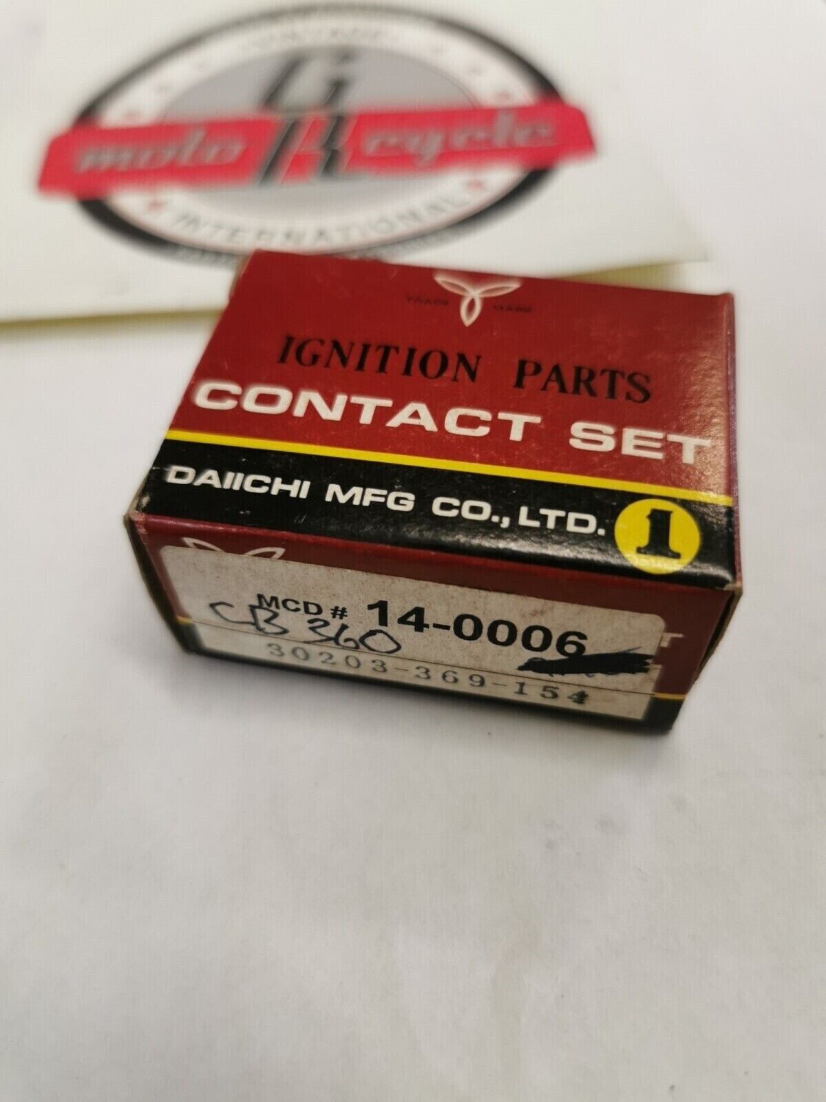 NOS DAIICHI HONDA CB360G IGNITION POINTS 14-0006 J31