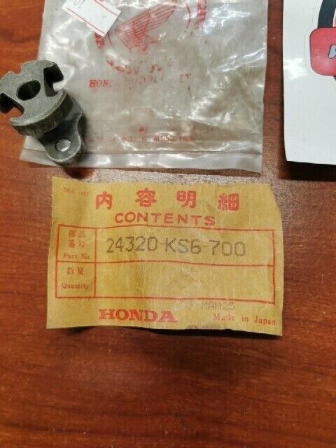 NOS Honda 1987 - 1994 CR125R DRUM SHIFTER 24320-KS6-700 H80