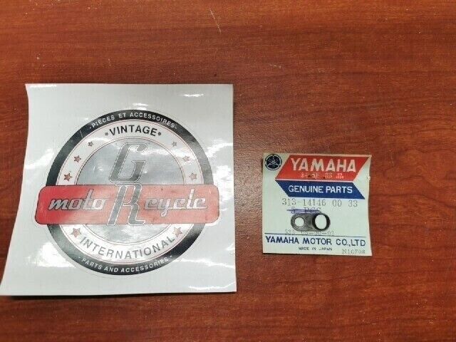 NOS Yamaha ET340 EX570 YZ125 PLATE 313-14146-00-33 SUB 313-14146-00-00 Y107