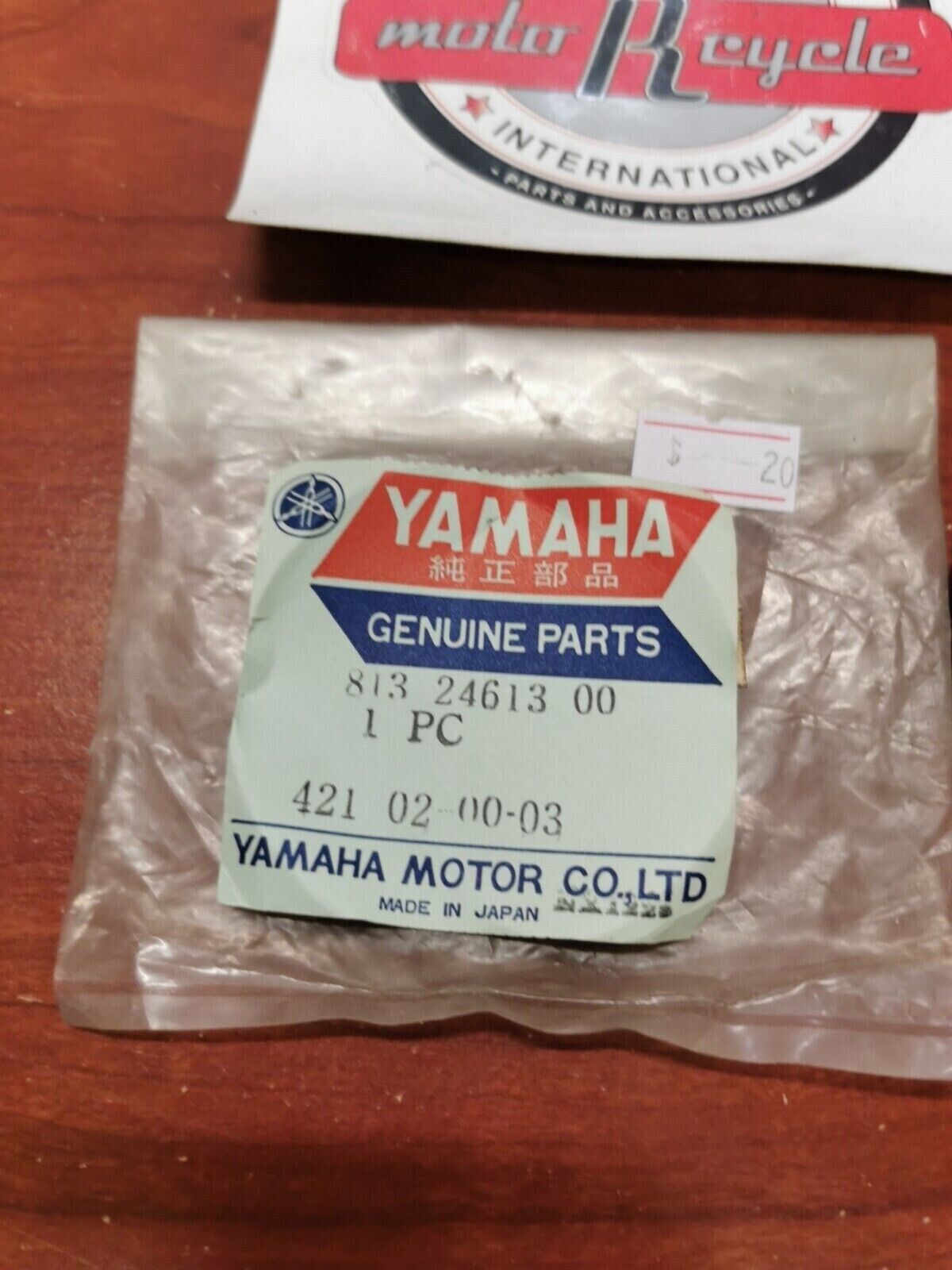 NOS Yamaha EX440 ET340 SRX440 CAP DISC 813-24613-00-00 SUB. 813-24613-01-00 Y92