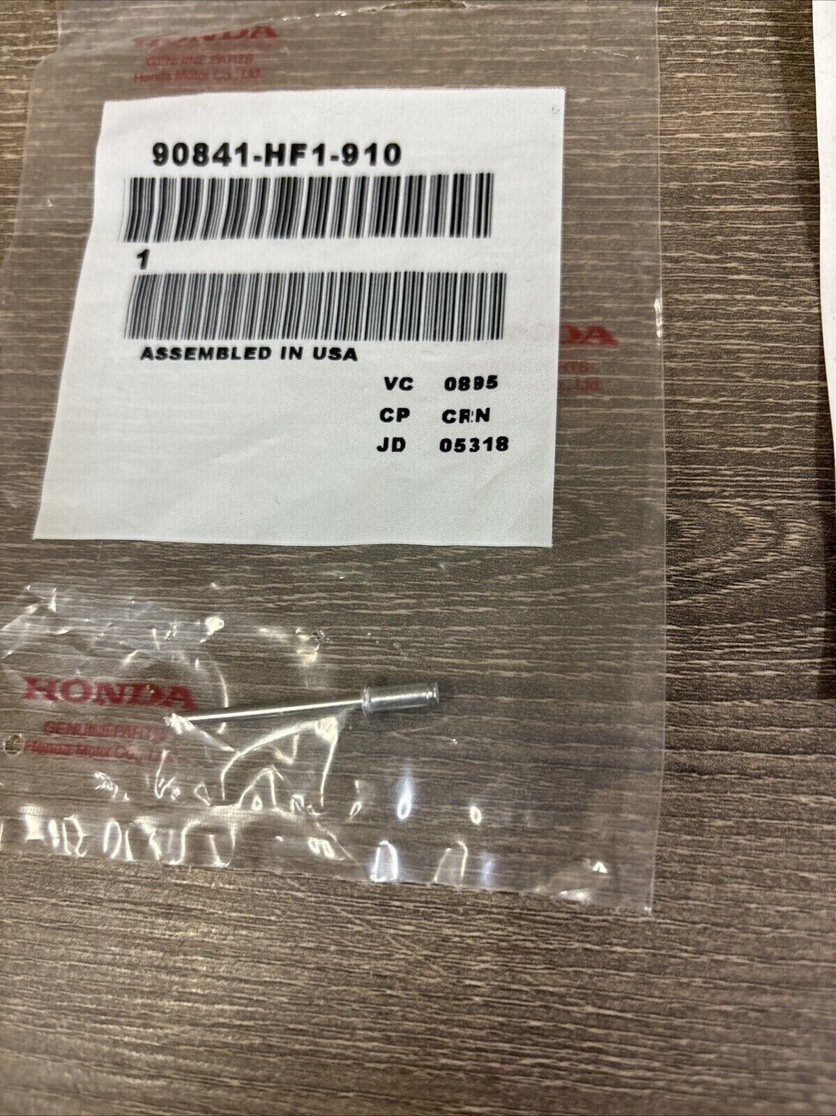 NOS Honda TRX200 TRX250 TRX300 TRX350 TRX400 POP RIVET (3.2) 90841-HF1-910 H125