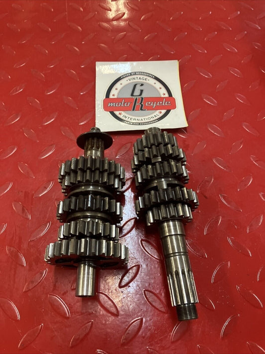 Honda CR250R 1986 transmission mainshaft countershaft main counter shaft gear 3
