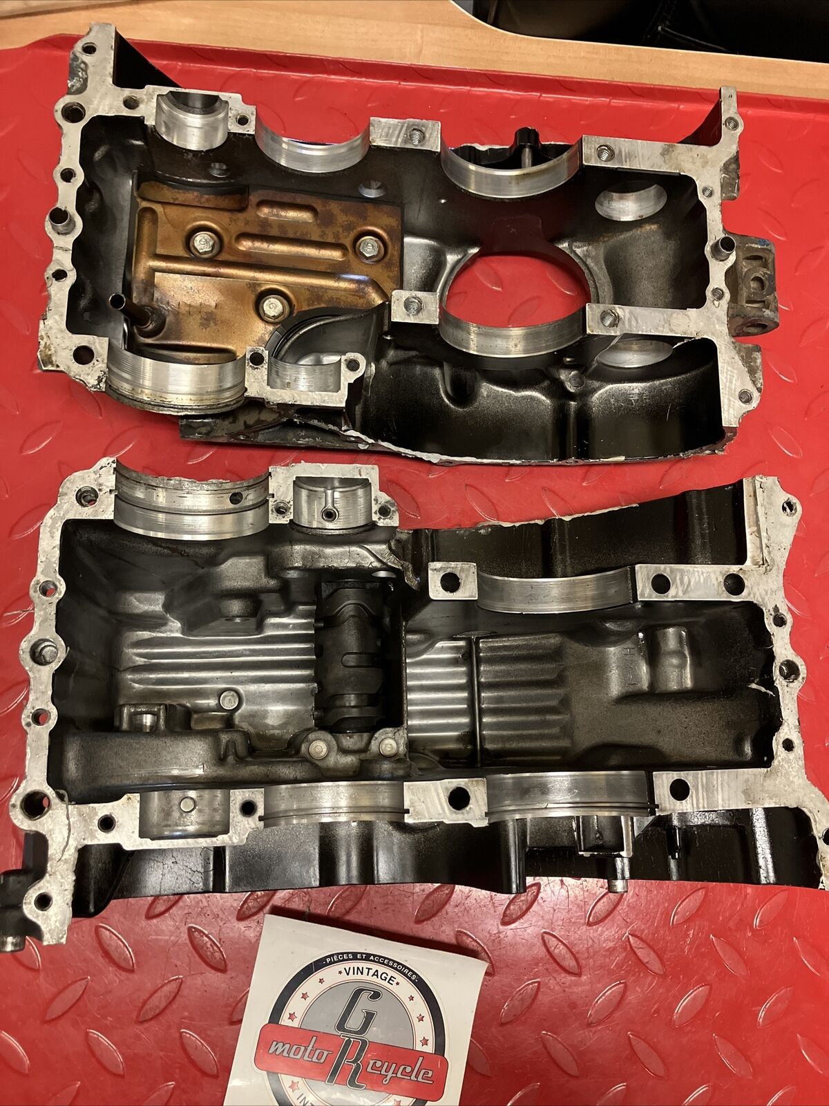 Honda XL250R 1982 Upper and lower crankcase set 1983 XR250R 1982