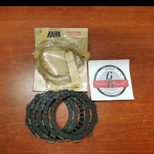 NOS Yamaha DT125 FRICTION PLATE QTY.5 21V-16321-00-00 SUB 3XP-16321-00-00 Y118