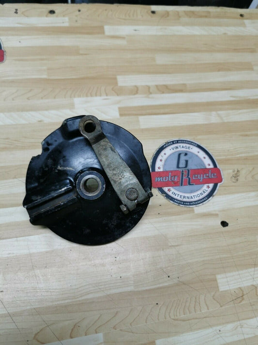 Yamaha XT200 1982 rear brake panel drum plate camshaft lever XT125 1982 1983