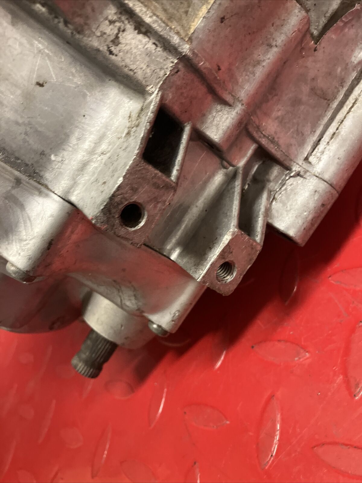 Honda XL100 1974 engine motor bottom end crankcase crankshaft transmission