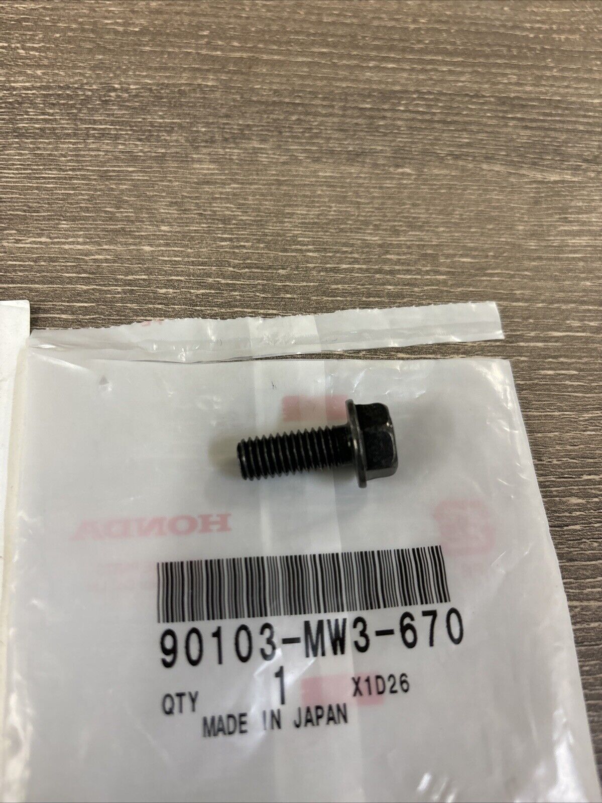 NOS Honda CB750 F ST1100 A FLANGE BOLT 8X20 90103-MW3-670 H130