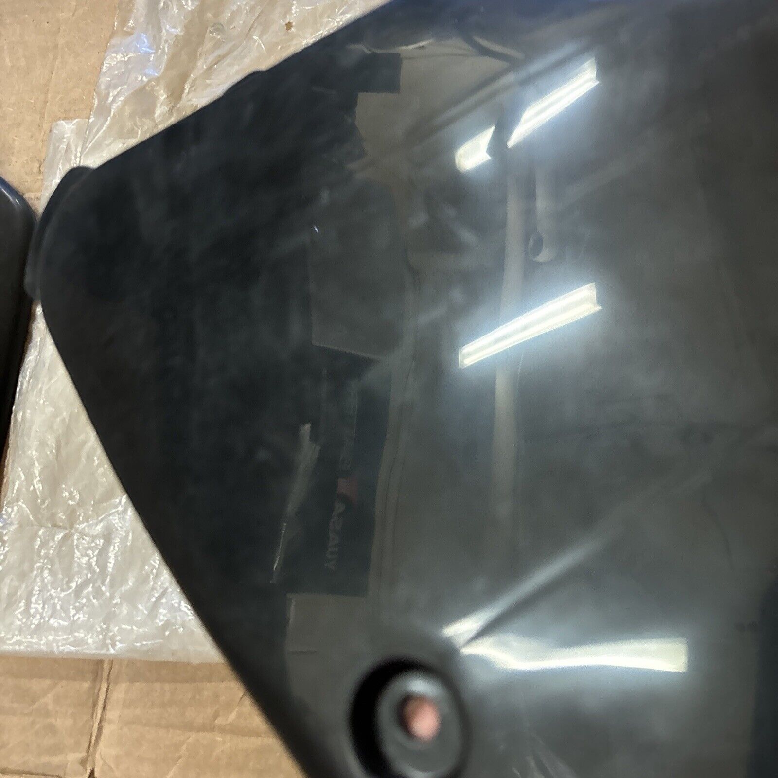 NOS UF0 PLAST 1994 - 1998 KX125 KX250 SIDE PANELS BLACK KA02769001
