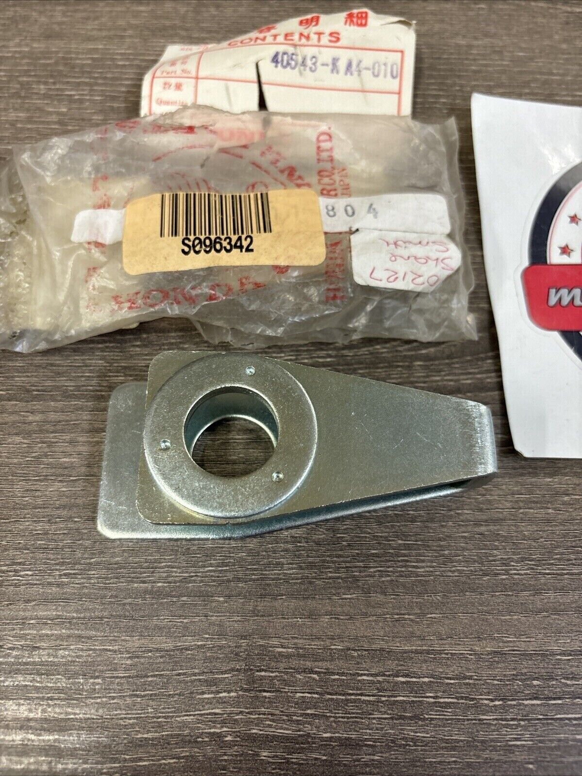 NOS Honda 1981 CR250 R CR450 R CHAIN ADJUSTER 40543-KA4-010 H127