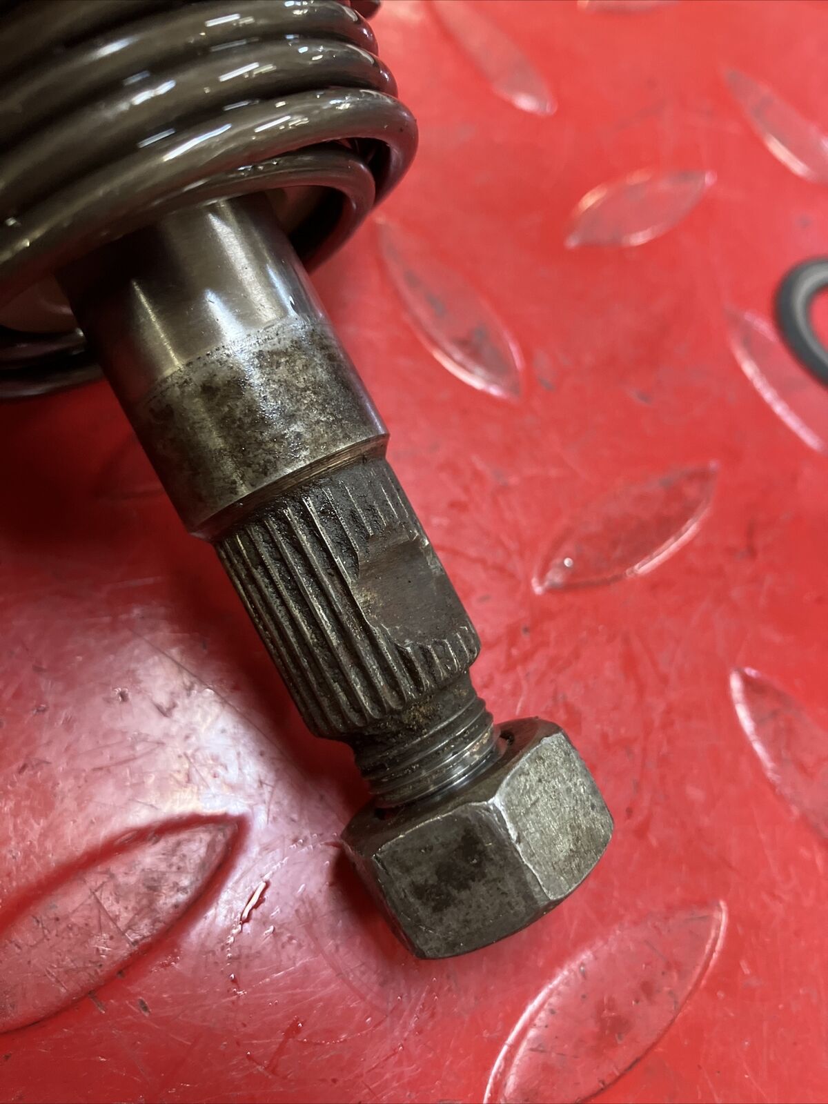 Kawasaki KDX200 1987 kickstarter kick starter shaft 1986 1988 13066-1063