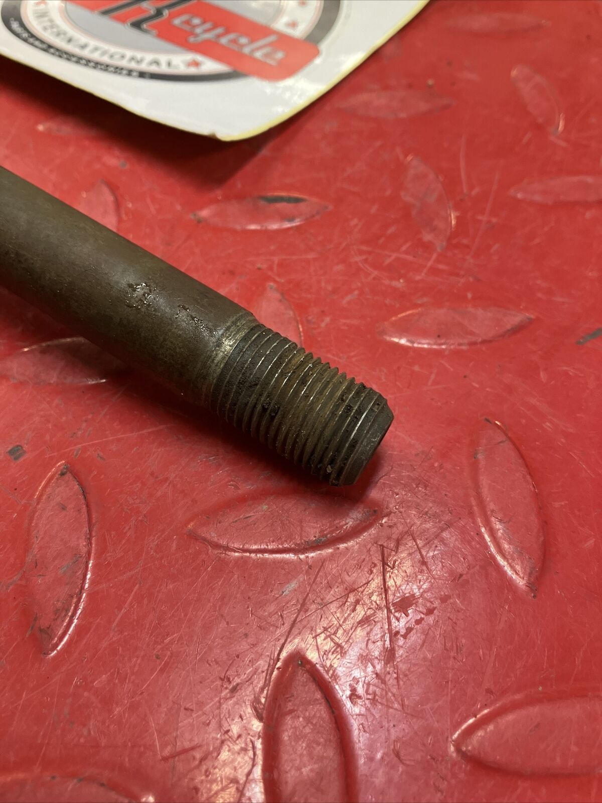 Suzuki RM125 1993 front wheel axle bolt bushing collar spacer 54711-01B02