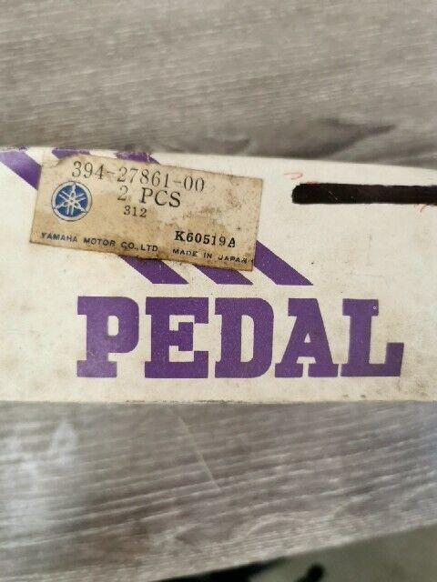 NOS YAMAHA FS1E FS1F FS1P TY50M PEDAL ASSY RIGHT 394-27861-00-00 Y190