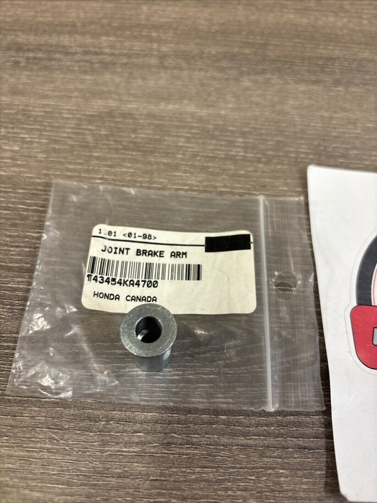 NOS Honda CR125R CR250R TLR200 BRAKE ARM JOINT 43454-KA4-700 H117