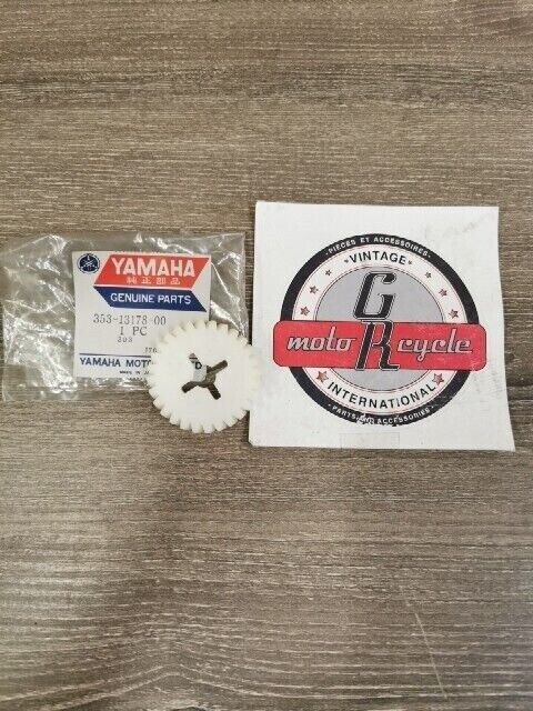NOS YAMAHA DT50MX 1986 1987 DT50R GT80 GTMX TY50 GEAR DRIVE 353-13178-00-00 Y168