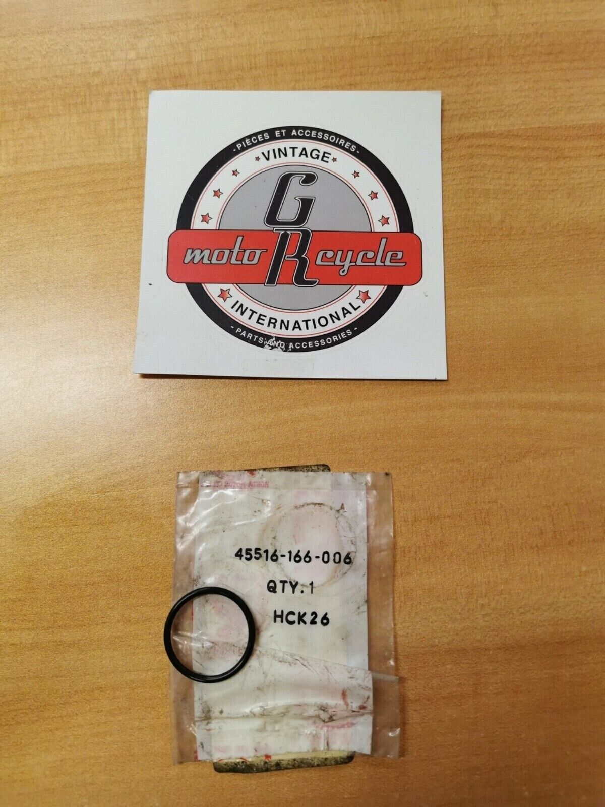 NEW NOS Honda CB750 CX500 CB900 GL1100 CB450 O RING 45516-166-006 H27