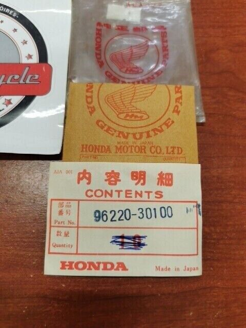NOS Honda CB100K CB125S CL100 S S110 SL100 SL125 ROLLER (3X10) 96220-30100 H71