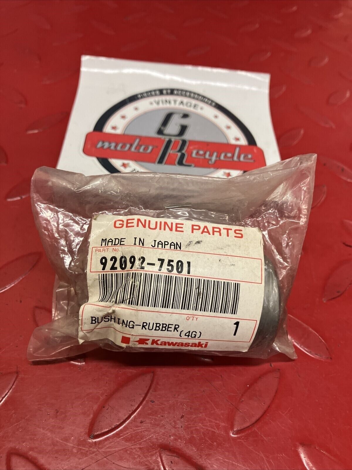 NOS KAWASAKI KVF360 RUBBER BUSHING 92092-7501 K13