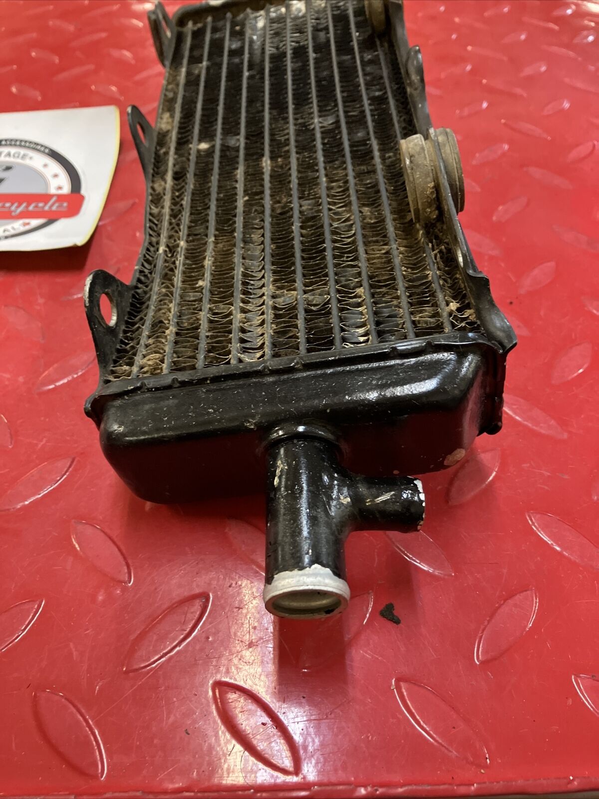 Suzuki RM125 1993 right side radiator 1994 1995