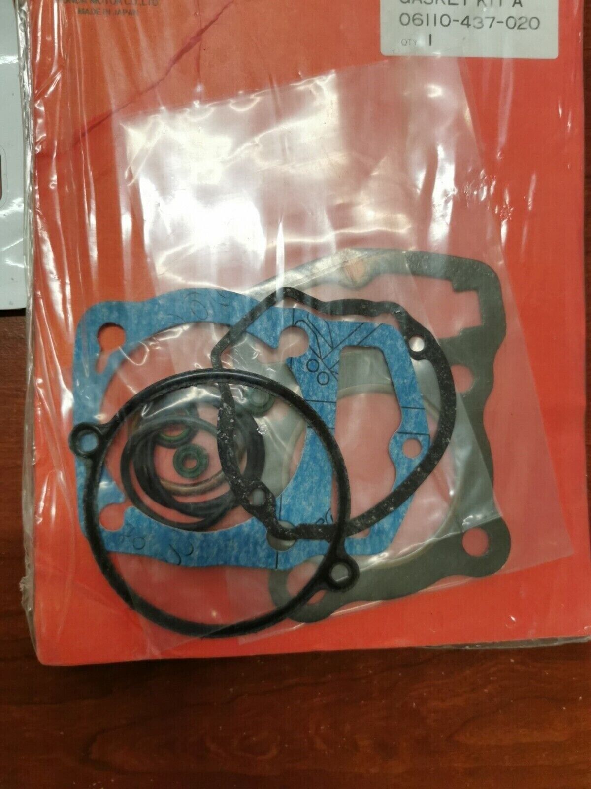 NOS Honda 1980 XL125S TOP END GASKET KIT A 06110-437-020 H63