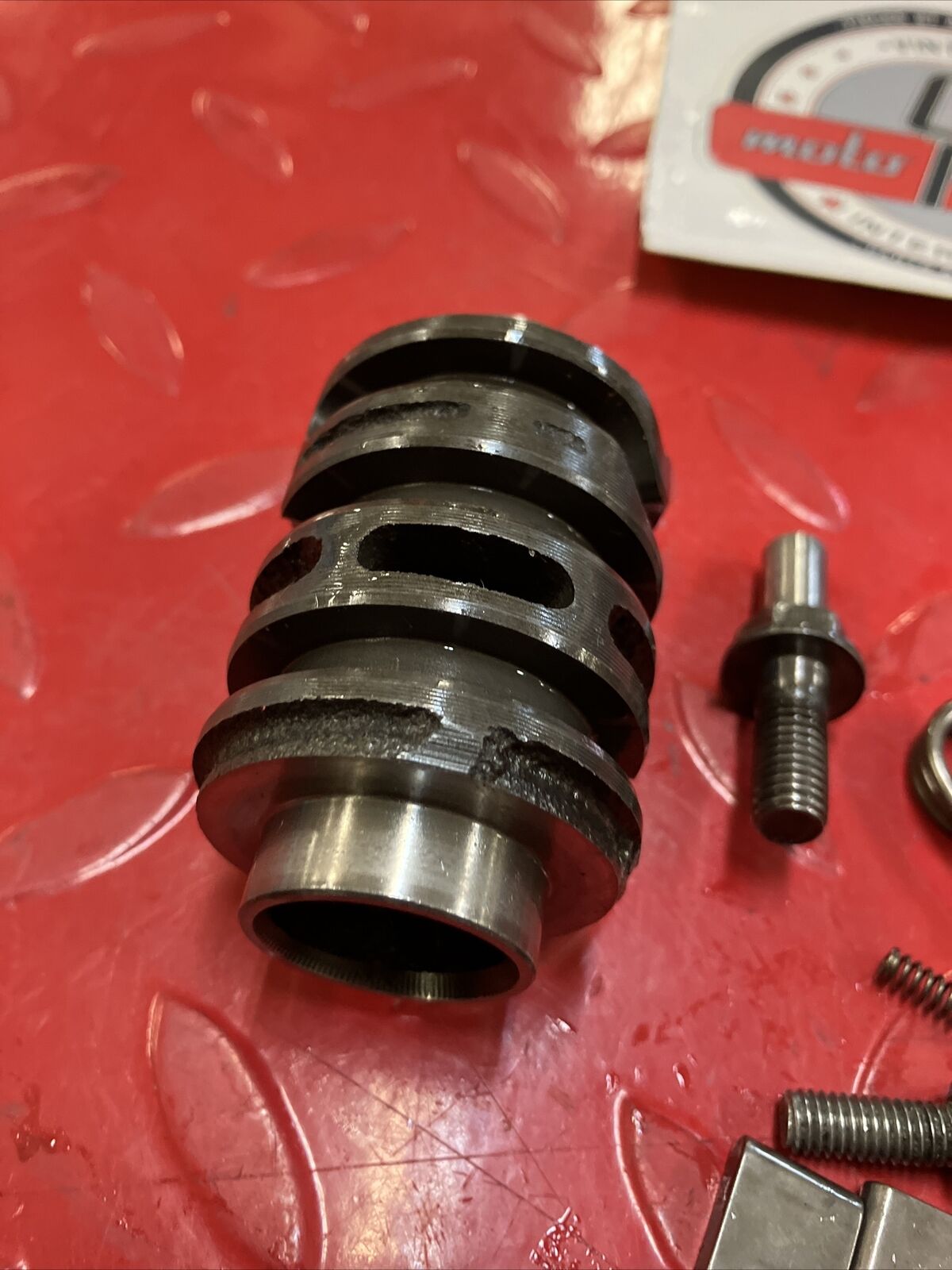 Honda CR80R 1990 transmission gearshift gear shift drum cam 24301-GBF-830