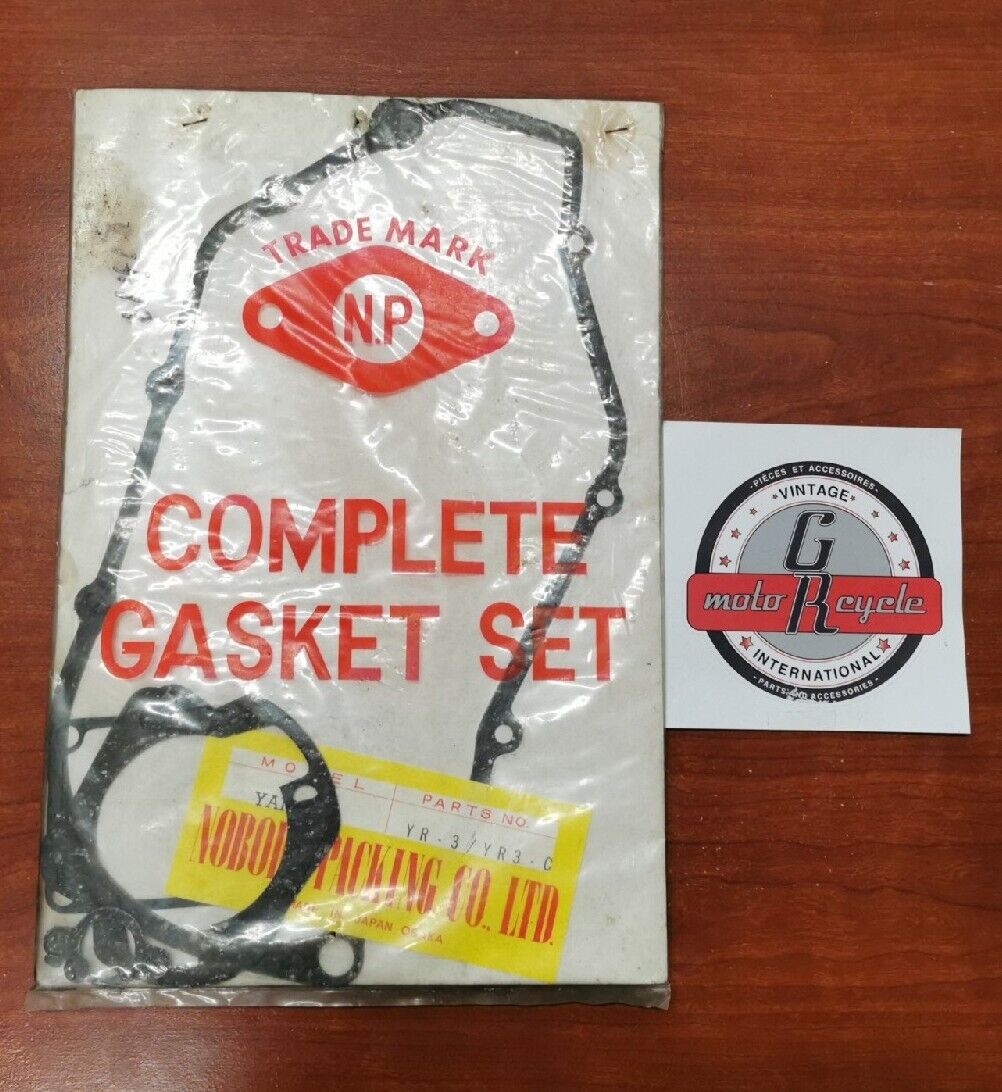 NOS Yamaha YR3 YR3C COMPLETE GASKET KIT Y79