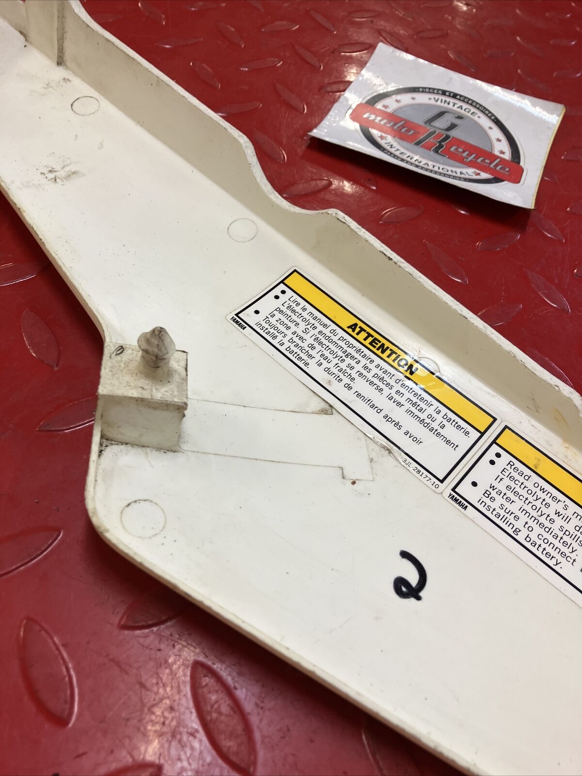 Yamaha DT50 Right side cover panel 2