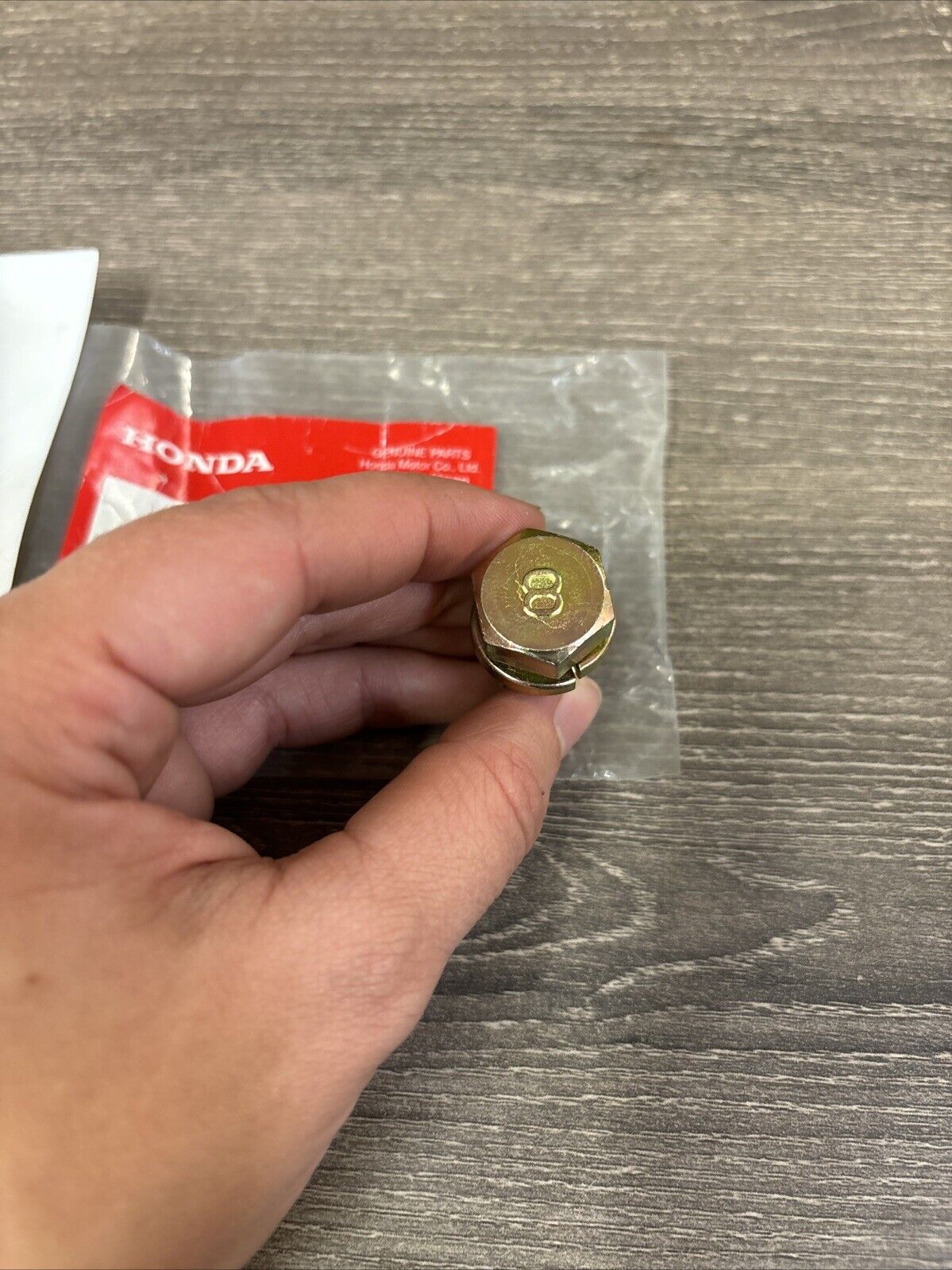 NOS Honda ATC200 E M S TRX125 BOLT-WASHER 12X28 90117-958-003 H130