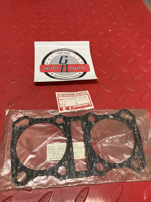 NOS KAWASAKI KZ305 CYLINDER GASKET 11009-1217 K21