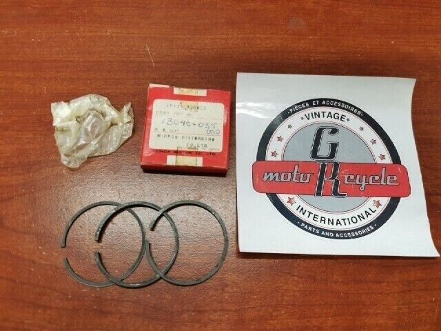 NOS Honda PISTON RING SET 0.75 CF130-136-4S3 SUB. 13040-035-000 H93