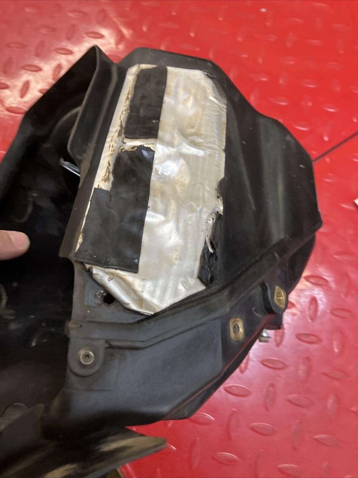 Honda CR250R 1988 airbox air box cleaner filter housing boot 2