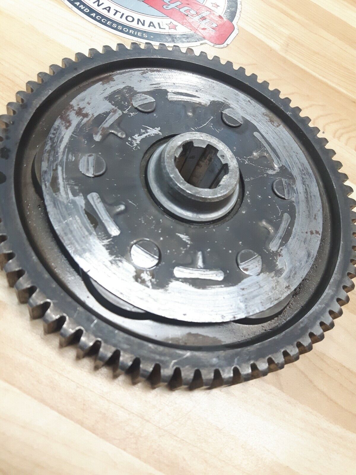 Honda CT70 1977 clutch basket gear 69T 23110-086-030 ATC70 Z50R 6