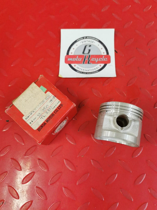 NEW NOS HONDA XL250 TL250 1974 - 1976  PISTON STD   13101-329-000  H40