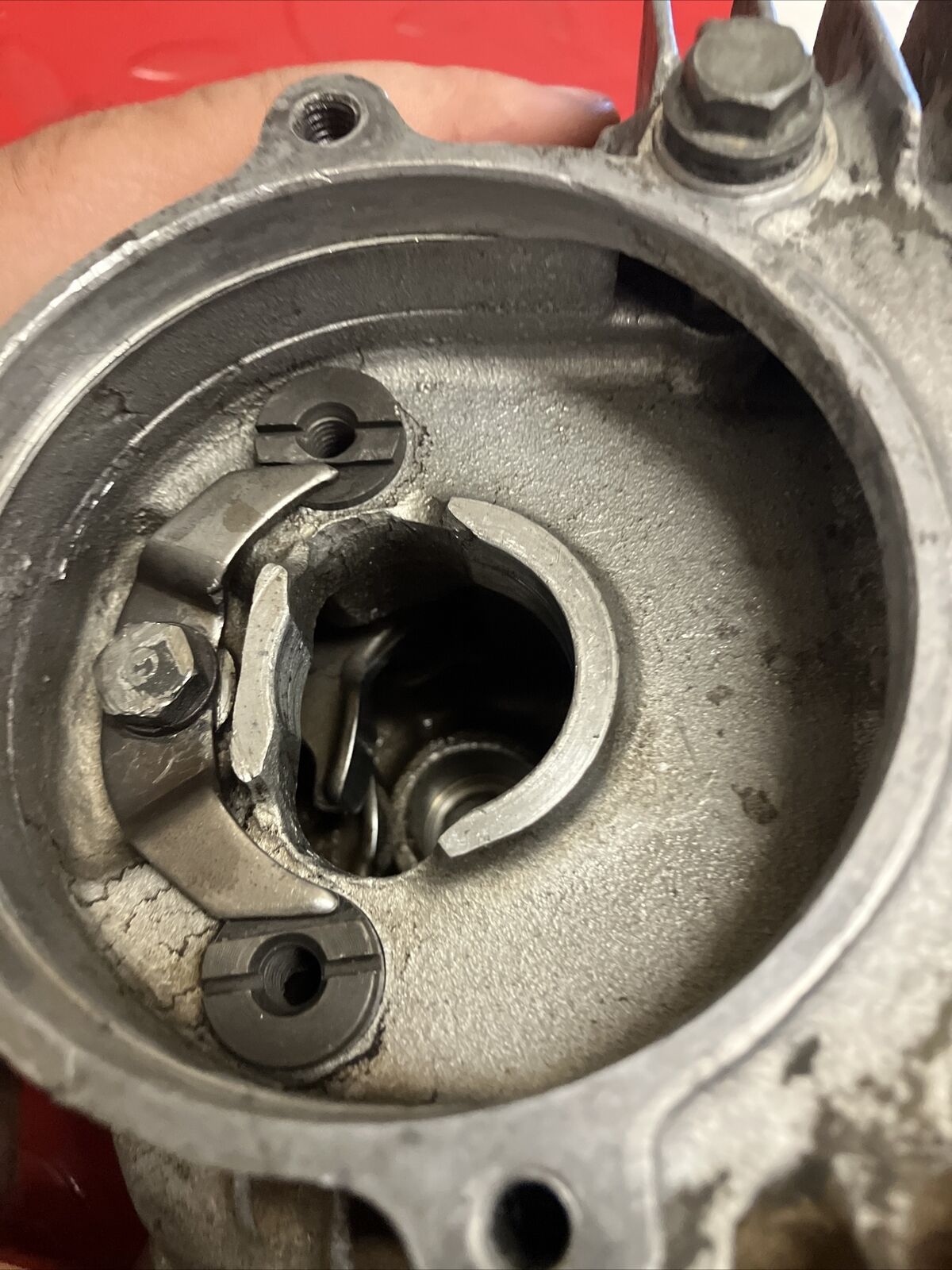 Honda XL100 1974 cylinder head 1975