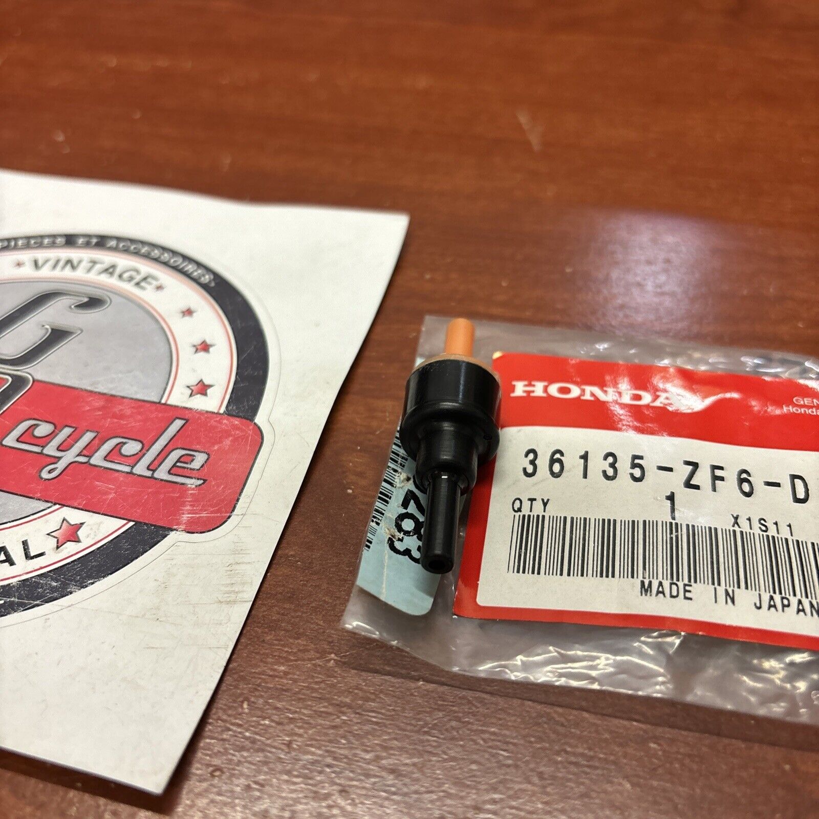 NOS Honda GX240 GX270 GX340 GX390 DASHPOT CHECK VALVE 36135-ZF6-D41 H167