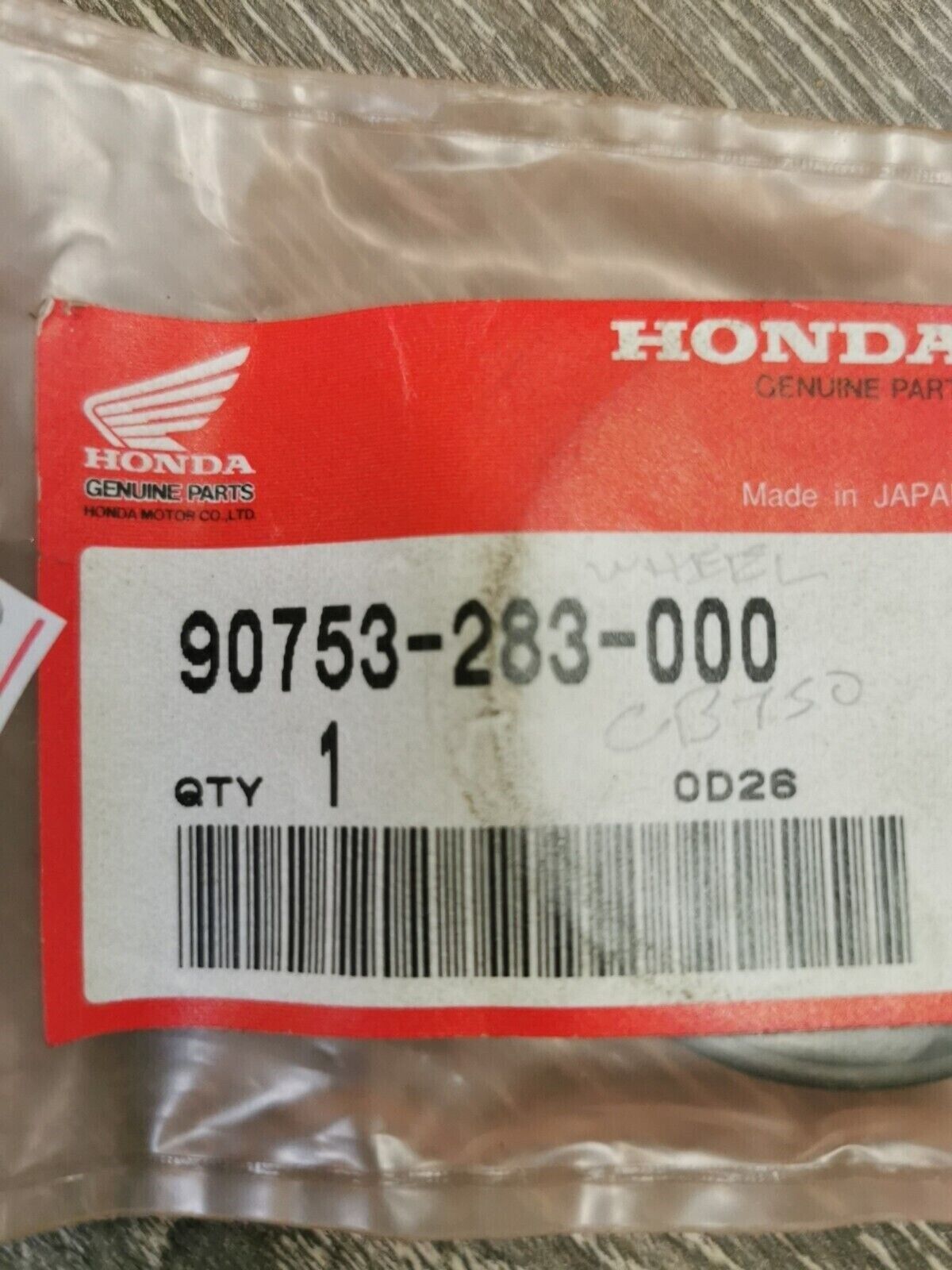 NOS HONDA CB650 OIL SEAL 90753-283-000 H57