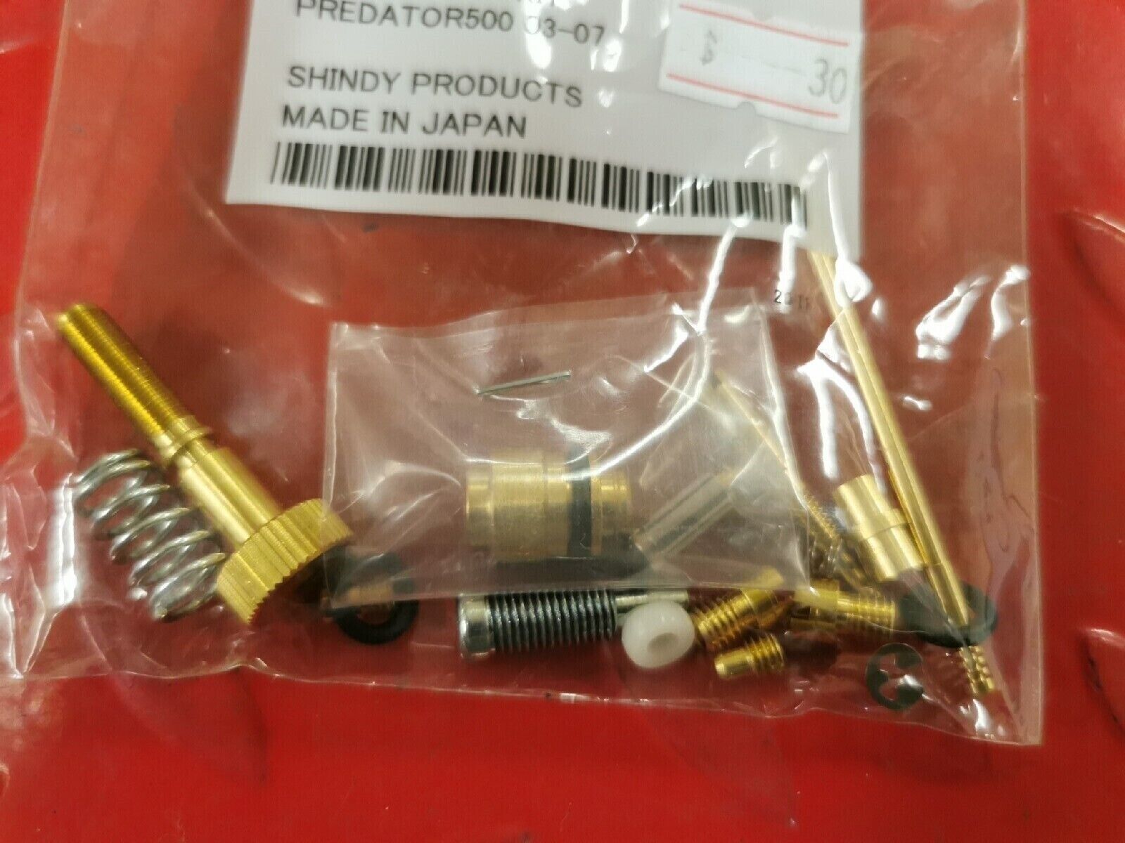 NOS SHINDY POLARIS Predator 500 2003 - 2007  CARBURETOR REPAIR KIT   03-415 J13
