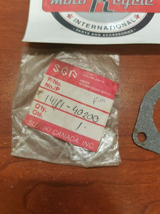 NOS Suzuki RM100 RM125 EXHAUST PIPE FLANGE GASKET 14181-40200-H17 S20