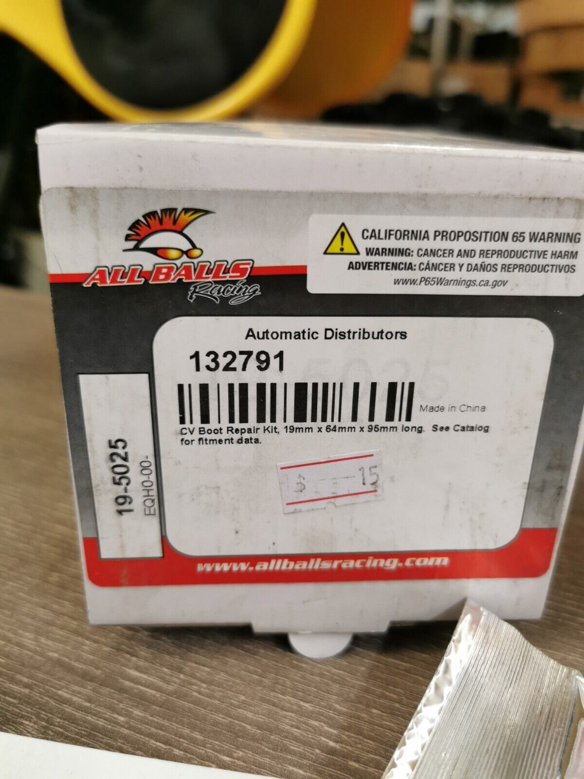 NOS ALL BALLS Honda Pioneer 500 TRX520F CV BOOT REPAIR KIT 19-5025 J51