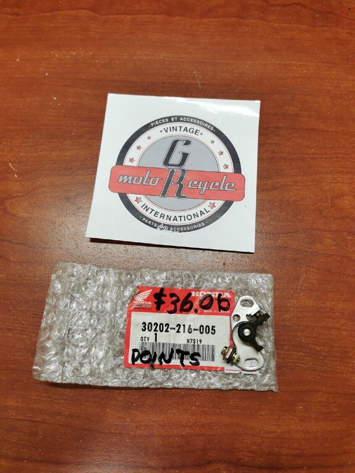 NOS Honda CL200 CB200 CA175 CL175 CB175 POINTS 30202-216-005 H34