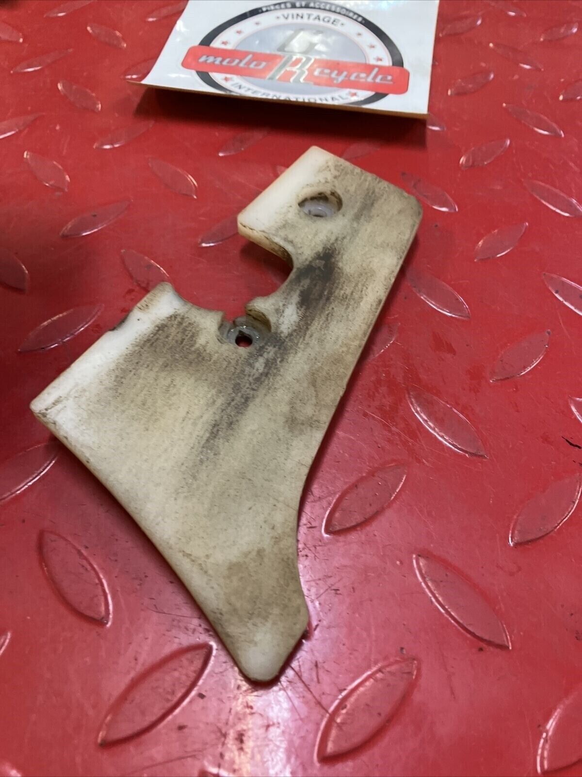 Honda CR250R 1984 swingarm drive chain splash mud guard CR125R CR500R