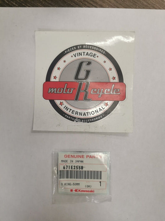 NOS KAWASAKI KX500 KXT250 KX250 1983 - 1995 O RING 671E2550 K32