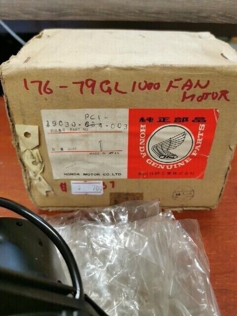 NOS Honda ACCORD CIVIC 1200 EB GL1000 FAN MOTOR 19030-634-003 SUB H84