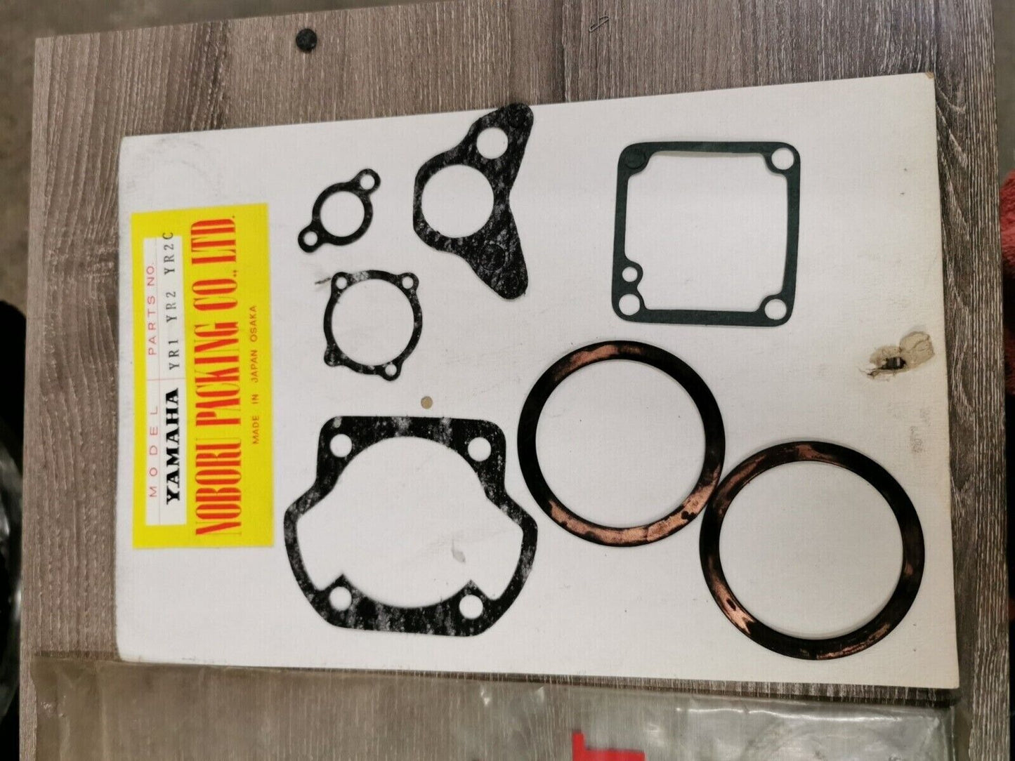NOS NOBORU NP YAMAHA YR1 YR2 YR2C INCOMPLETE  GASKET KIT SET J46