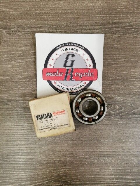 NOS YAMAHA FZR750RU FZR1000AC FJ1100L XS650SE TX650 BEARING 93306-30507-00 Y131