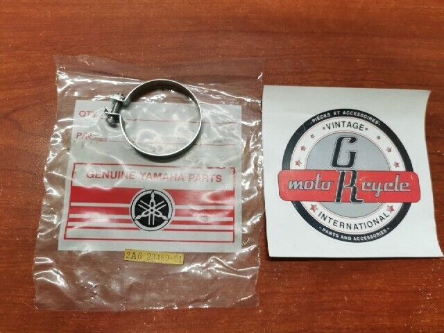 NOS Yamaha FORK BOOT CLAMP 2A6-23489-01-00 SUB 2A6-23489-00 3RW-23192-00-00 Y121
