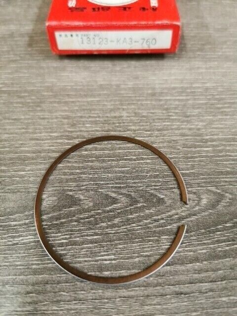 NOS HONDA CR125R 1986 RING PISTON 0.50 13123-KA3-760 SB BY 13123-KS6-505 H74