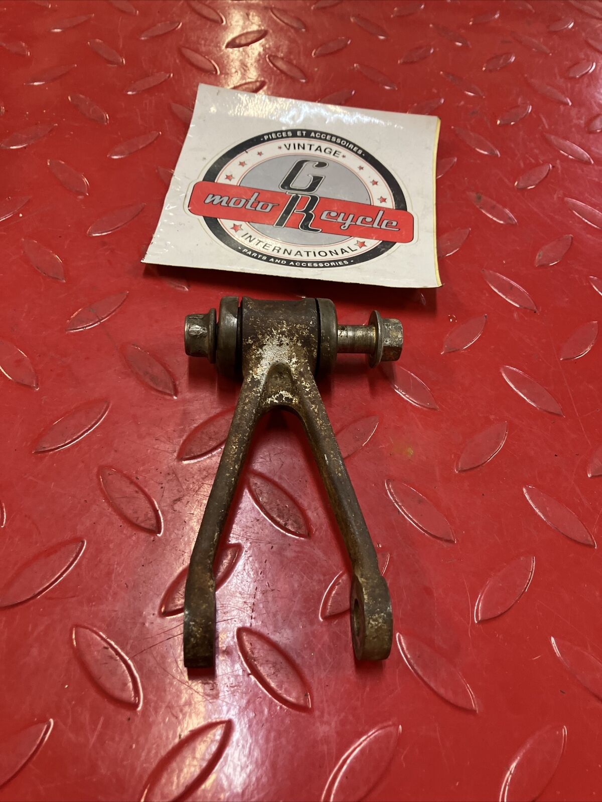 Honda CR80R 1990 rear shock absorber swingarm linkage rod connecting 1988 - 1995